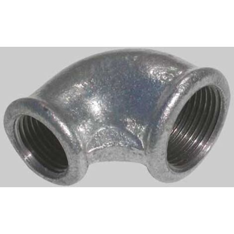 GOMITO RIDOTTO FEMMINA/FEMMINA ZINCATO - 1" x 1/2