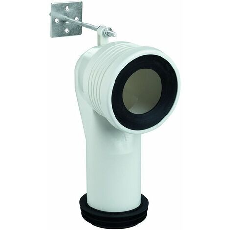 Gomito scarico wc 93,5-137 mm. verticale