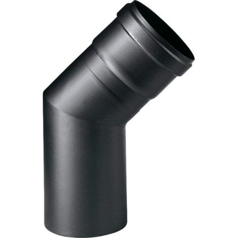 Gomito Smalbo Pellets Mm.1 Nero Opaco 45 Gradi Diametro Cm.  8