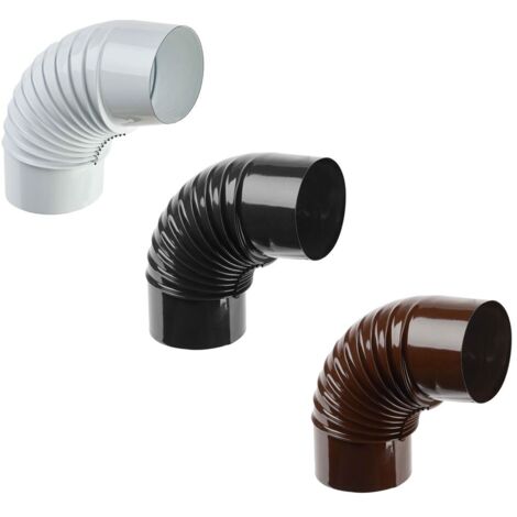 GOMITO SMALTATO PER STUFE ø 13 - 90° colore bianco