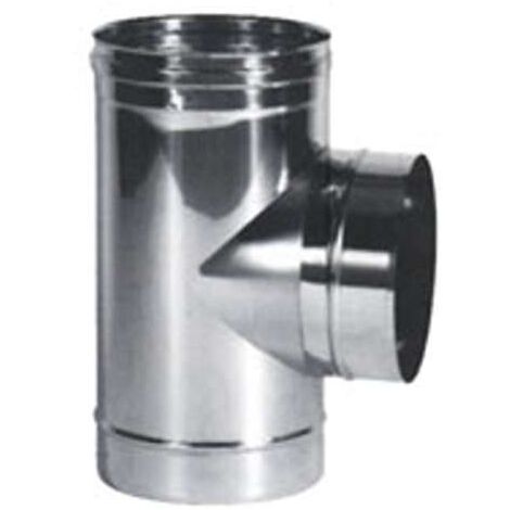 Gomito T Inox 25 Laterale m Maral