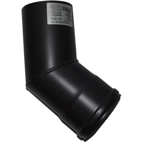 GOMITO X STUFE PELLET NERO 80 APERTO