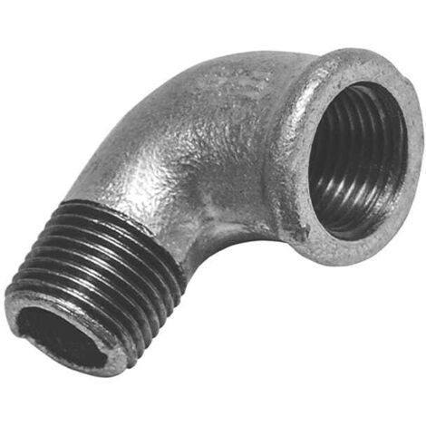 Gomito zincato IDMAR da 4", filettatura interna/esterna (DN100) G4