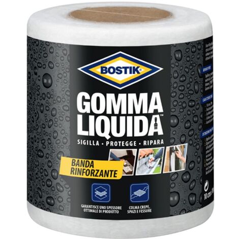 GOMMA LIQUIDA BANDA RINFORZANTE ROTOLO CM 10 X 10 MT