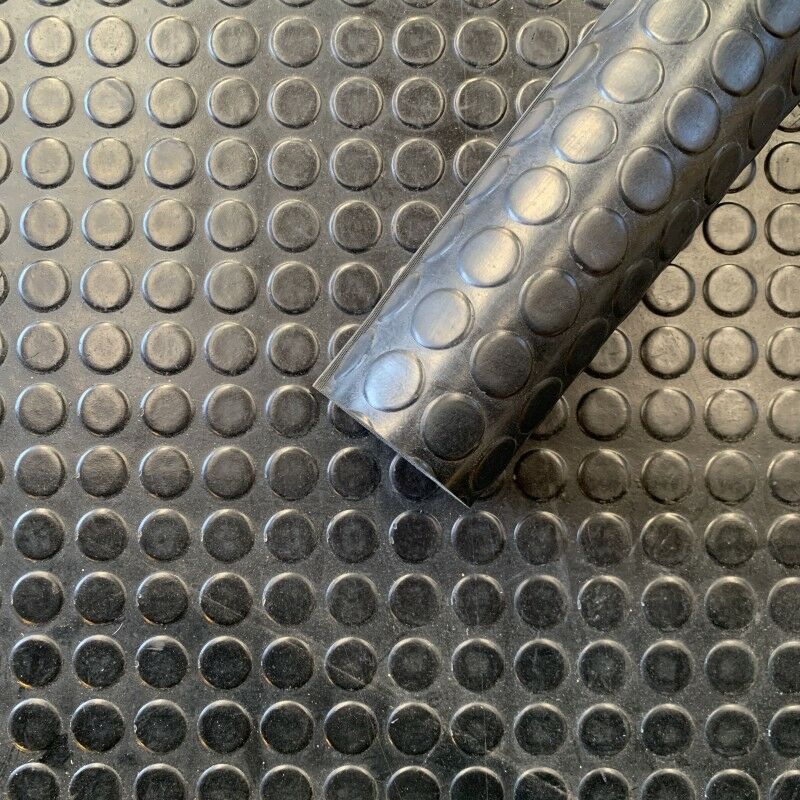 Image of Retelandia - gomma (no pvc) spessore 3 mm per pavimentazioni antiscivolo, passatoie e rivestimenti pedane, banconi, furgoni. Durata ultra decennale