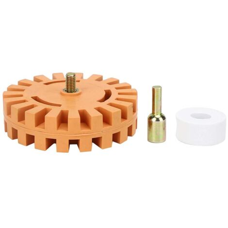 Gomma per adesivi per ruote, gomma per gomma in lamina da 4 pollici, gomma per gomma pneumatica, kit di strumenti per ruote