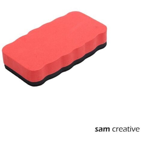 Gomma per lavagna bianca Basic Magnetic Red