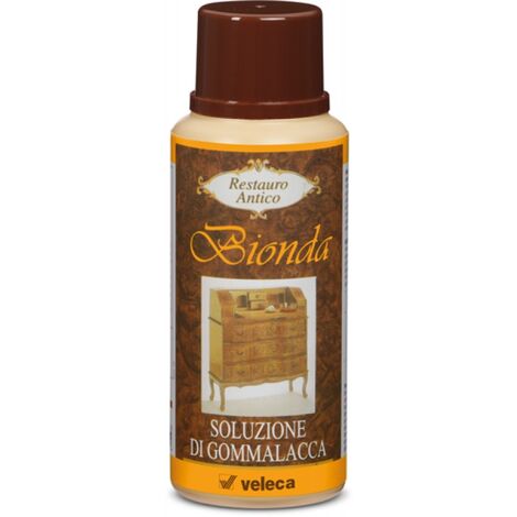 Gommalacca in Soluzione Veleca colore Biondo 250 ml - Conf. 6 pz