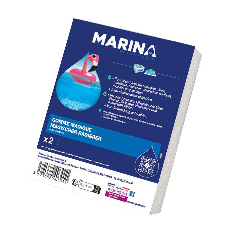 Gomme magique - Pack de 2 - Marina