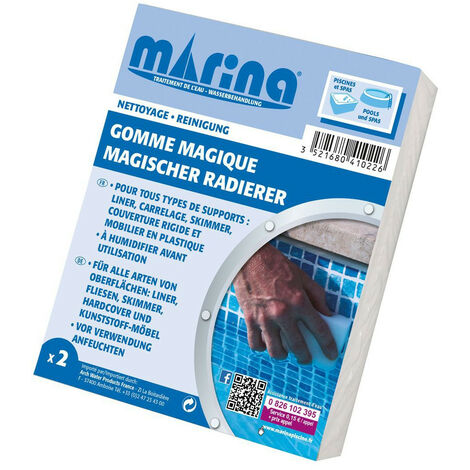 Gomme magique - Pack de 2 Marina