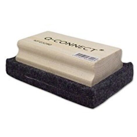 Gomme q-connect feutre pour tableau blanc 110x70 mm