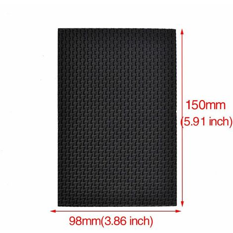 Gommini adesivi per mobili cuscinetti sottosedie salva-pavimento varie misure Packaging - 2 pcs (rettangolo 98x150mm)