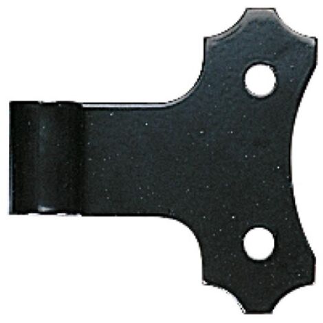 Gond à plaquer alu blanc pour volets aluminium et PVC - TORBEL INDUSTRIE