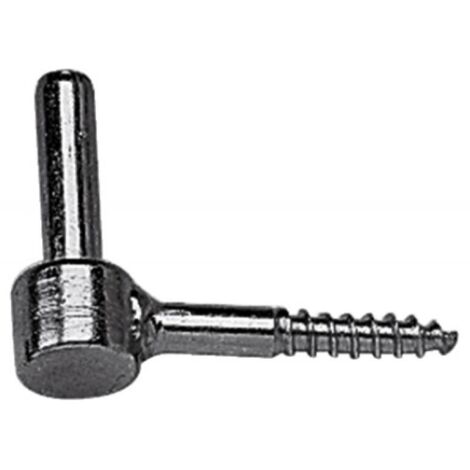 Gond à vis bois acier zingué axe Ø 12 mm - TORBEL INDUSTRIE