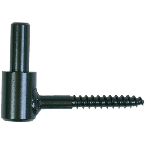 Gond D14 Bois Noir Charnière Robuste Pour Bois, Finition Noire. - Ing Fixation