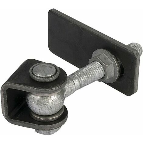 Gond de portail avec bague inox réf GBMUB
