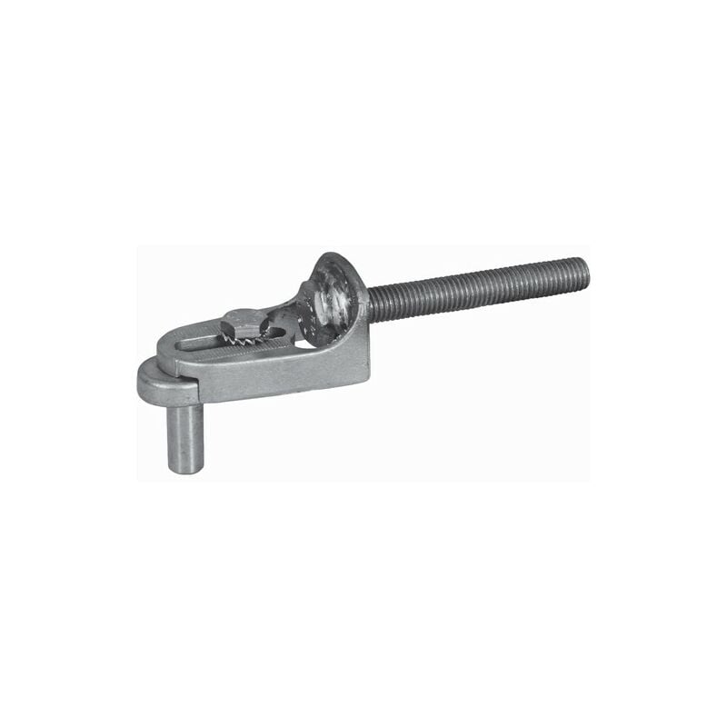Gond Modulo réglable (sans cache) haut ou bas - Axe Ø12mm - INOX - À sceller - DECO FER FORGE