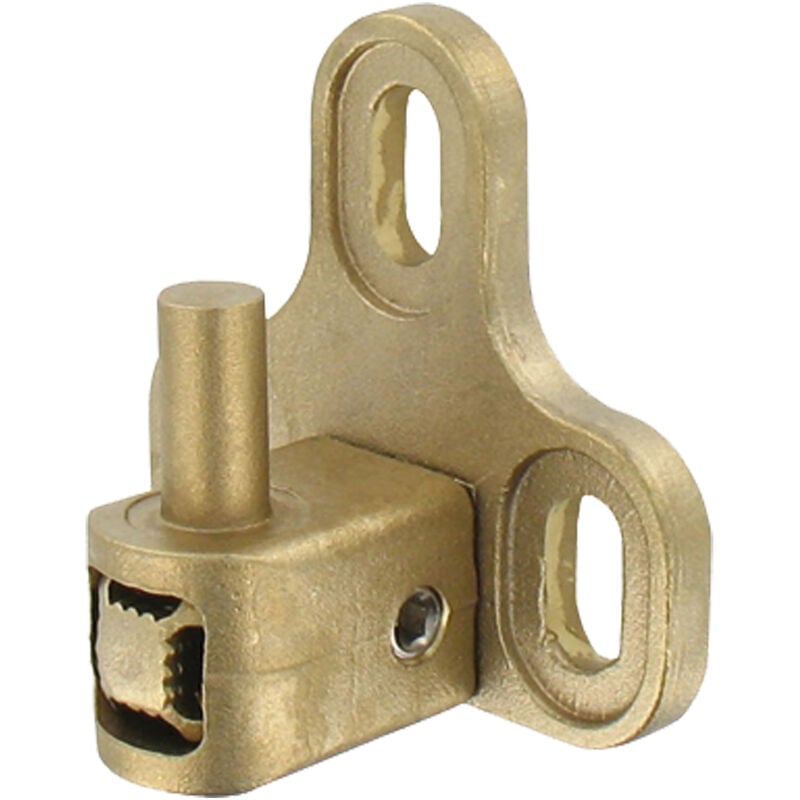 Gond de portail multifix 3 à axe réglable de 35 à 60mm diamètre pivot 12mm Tirard NA619003