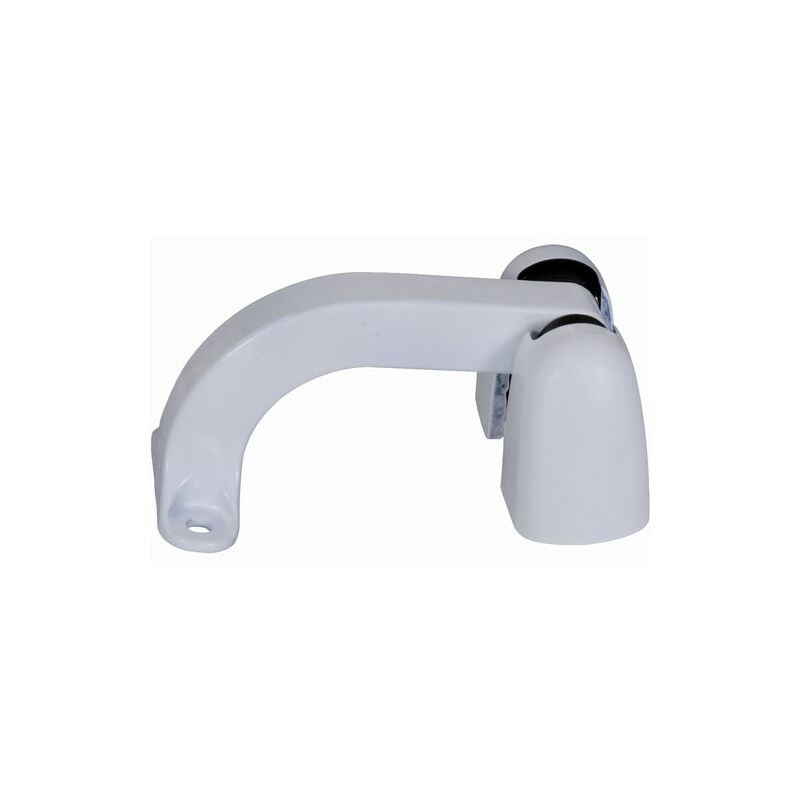 Gond anti-soulèvement ouverture 180° cache blanc - inox - à visser Deco Fer Forge