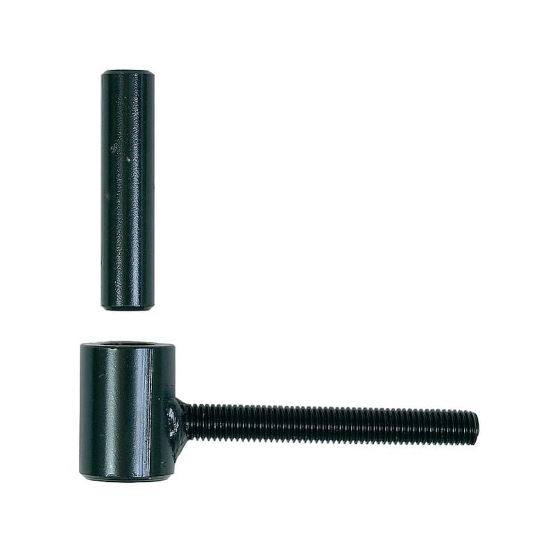 Ing Fixations - Gond standard acier noir axe de ø 16 mm tige filetée de ø 10 x 130 mm en sachet de 2 - ing