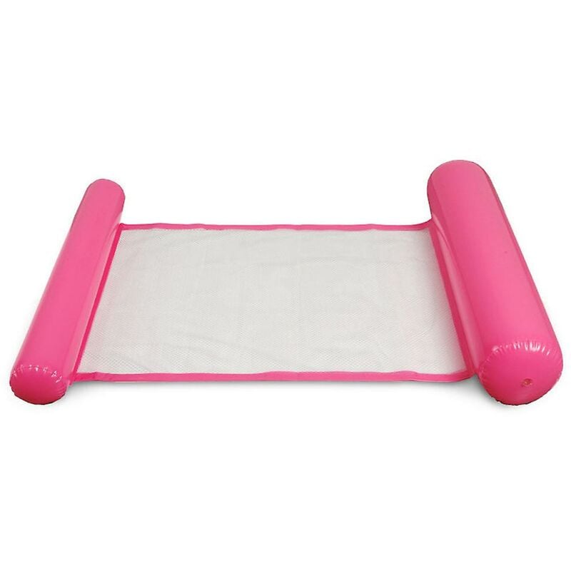 Gonfiabile Amaca ad Acqua Letto Galleggiante Lettino Sedia Drifter Piscina Galleggiante da Spiaggia per(Rosa)