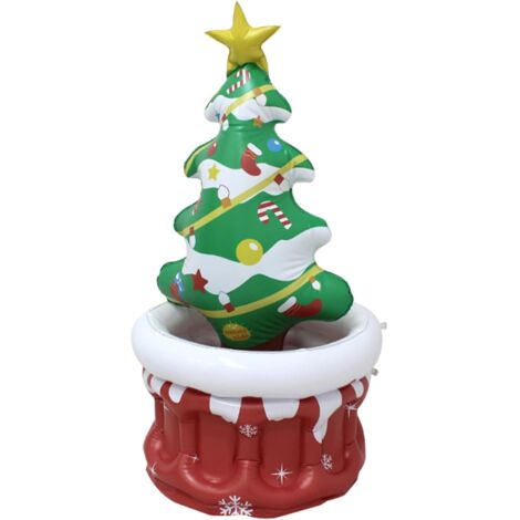 GonflableConteneur Glace En Forme De Sapin De Nol Seaux