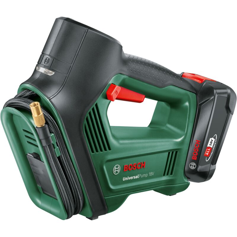 Compresseur portatif d'air Bosch UniversalPump 18V 2Ah sans fil - vue 2