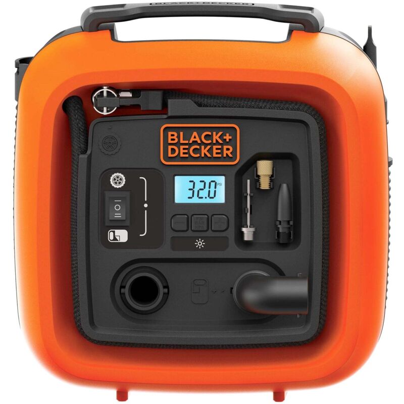 Black&decker - Compresseur portable Black+Decker ASI400-XJ