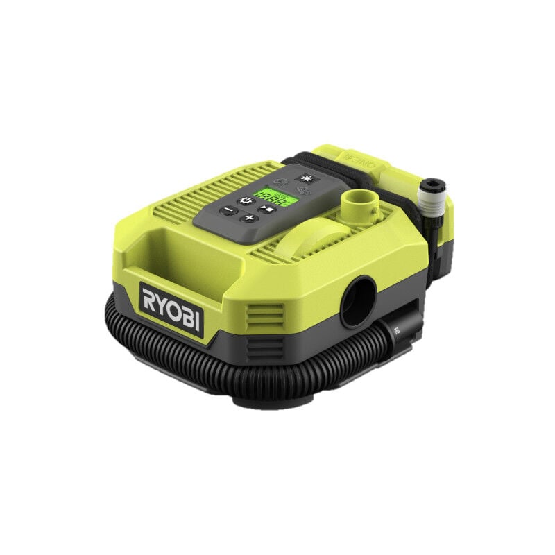 Ryobi - Gonfleur compresseur 18V One+ - 11 bars - Sans batterie ni chargeur - RMI18-0