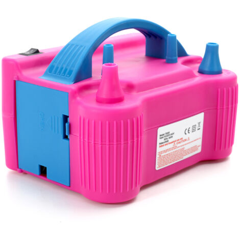 Gonfleur de ballons électrique haute puissance 220V-240V à deux buses, outil de gonflage rapide et portable