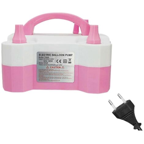 Gonfleur de ballons électrique pour décoration de fête 600W Prise UE--