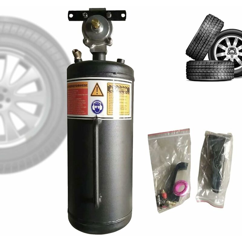 Gojoy - Gonfleur de pneu - Booster - Canon à air - Aide au remplissage - Canon à air - Appareil de gonflage - Réparation de pneus - Airbooster