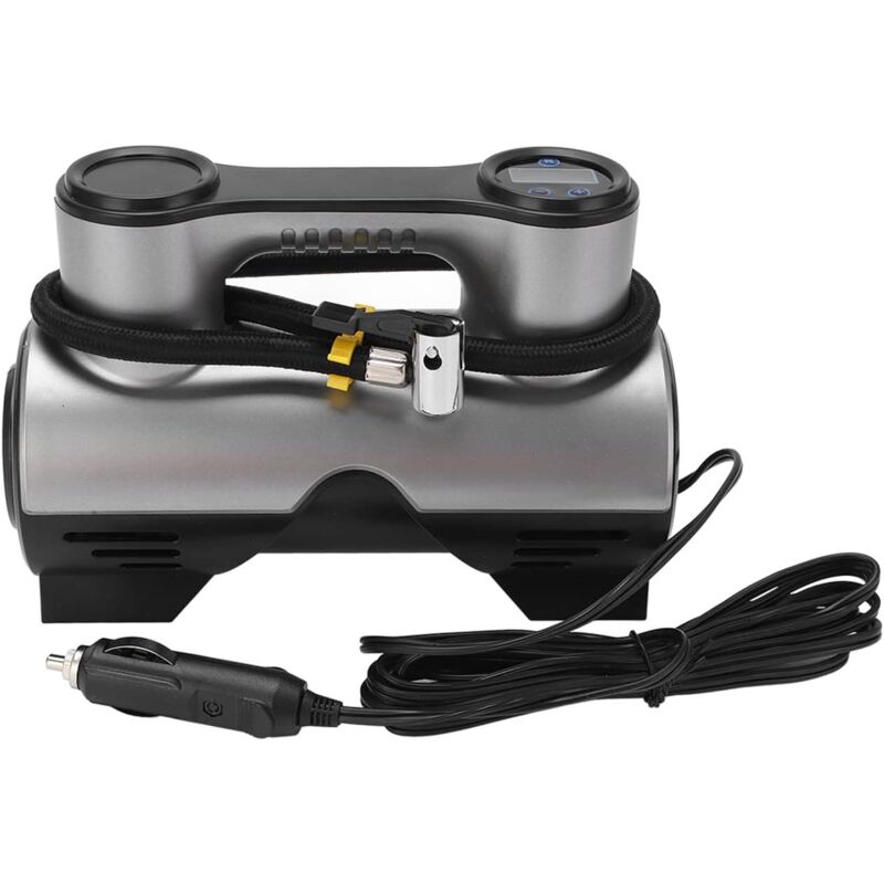 Start - Gonfleur de pneu de voiture - Pompe à air électrique 12 v 120 w, 150 psi 35 L/min, affichage en temps réel, lampe de poche lumineuse,