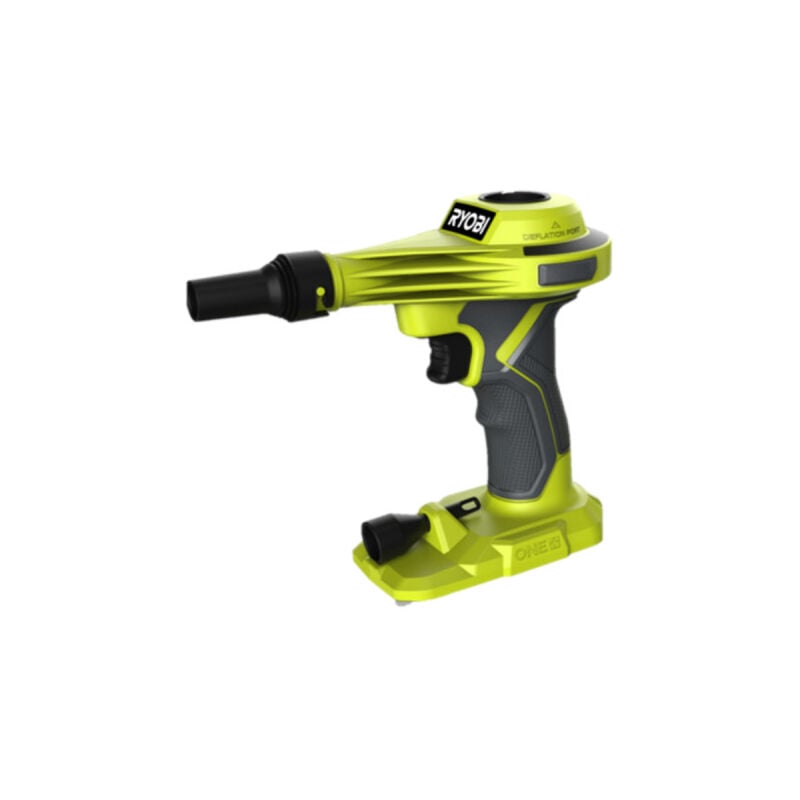 Ryobi - Gonfleur dégonfleur 18V One+ - 250 L/min - Sans batterie ni chargeur - RVI18-0