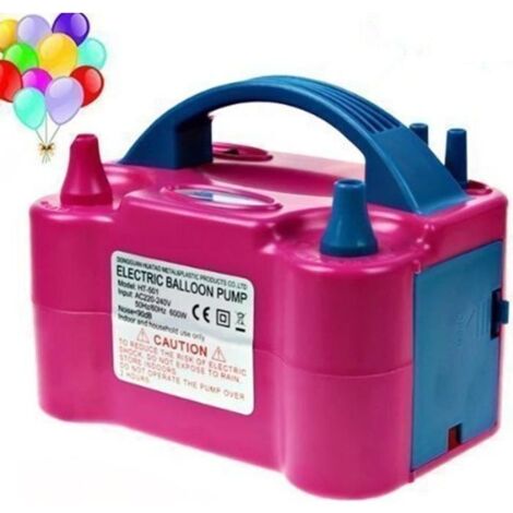 Gonfleur électrique - Non spécifié - 600W - 2 buses d\'air - Portable - Rose