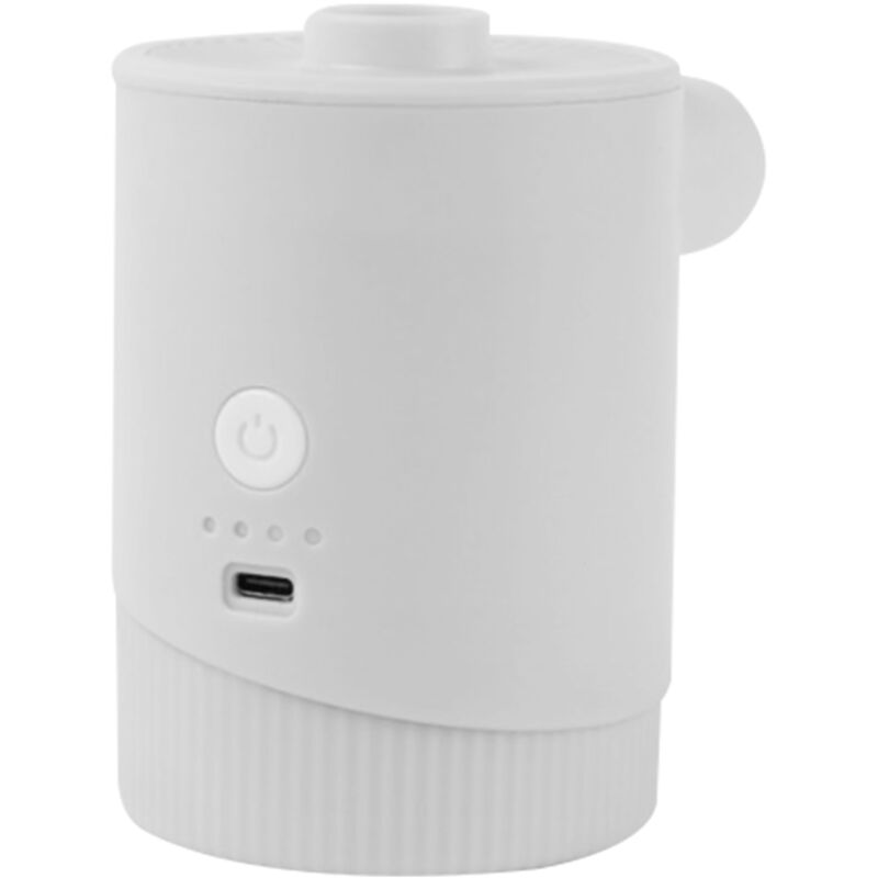 Meterk - Gonfleur électrique portatif multifonctionnel sans fil, pompe de gonflage et de dégonflage extérieure 2 en 1, rechargeable par usb, 5000PA,