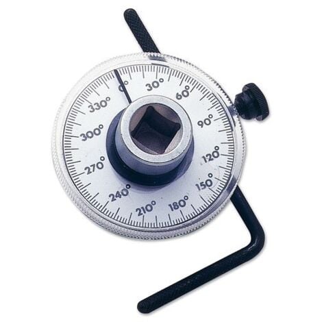 GONIOMETRO 1/2" Medidor de angulo para llave dinamometrica