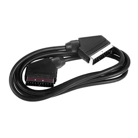 Goobay 11702 Câble SCART 1,5 m SCART (21-pin) Noir