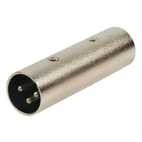 Goobay 27460 cambiador de género para cable XLR Plata