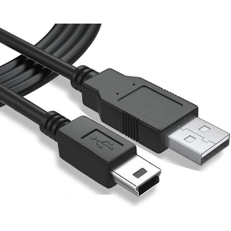 Goobay 45740 cable USB USB 2.0 1 m USB A Mini-USB B Negro
