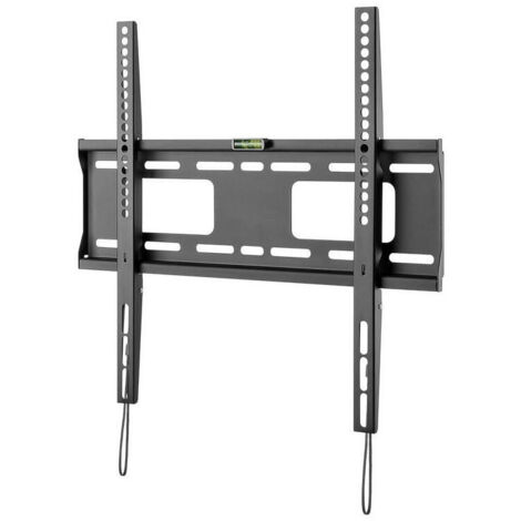 goobay 49890 Soporte de Pared para TV Pro Fixed (M), 32 a 55 Pulgadas (81-140 cm), 50 Kg, Montaje fácil y Seguro, Vesa Standard, QLED/LED, Negro