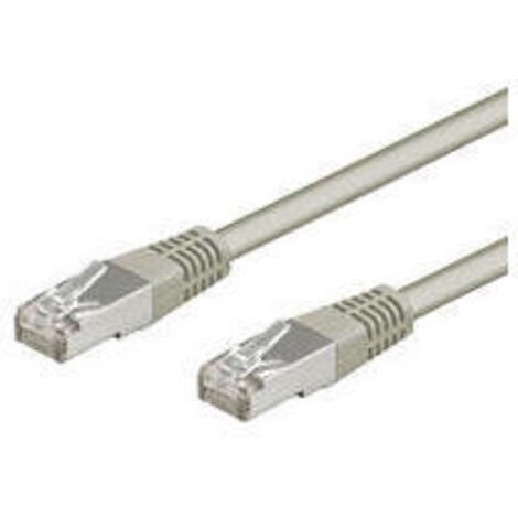 Goobay 50143 cable de red Gris 0,5 m Cat5e SF/UTP (S-FTP)