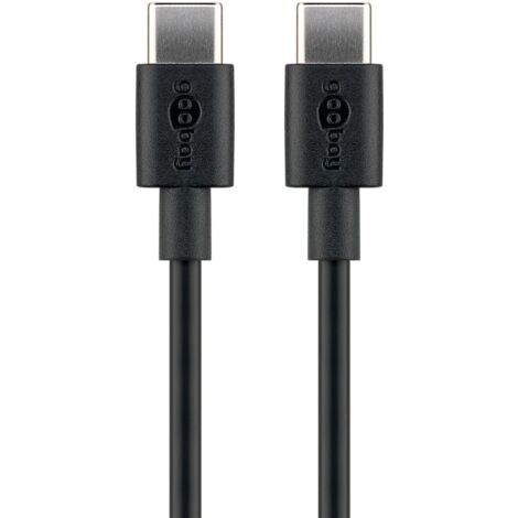 Goobay 51243 cavo USBUSB USB 2.0 2 m USB C Nero