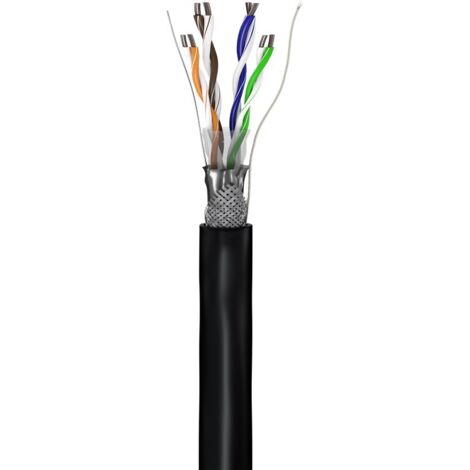Goobay 57296 - SF/UTP-Netzwerkkabel (Kat.5, RJ45, 100 m)