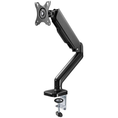 Goobay 58530 soporte para monitor 81,3 cm (32") Negro Escritorio