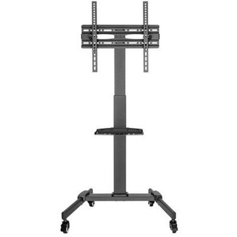 Goobay 59507 Support TV mobile noir ajustable 37 à 70 pouces