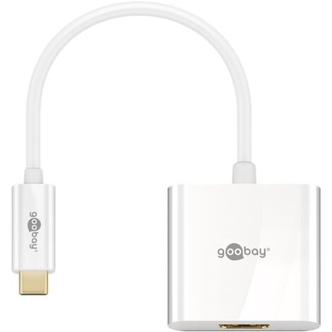 goobay 66259 Adaptador USB-C a HDMI - USB-C macho HDMI hembra (Tipo A)