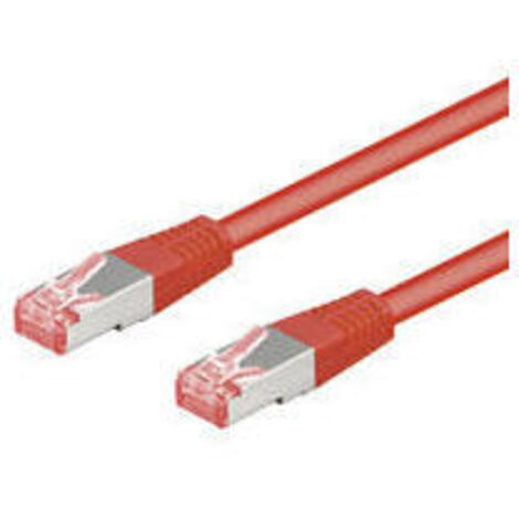 Goobay 68279 cable de red Rojo 2 m Cat6 S/FTP (S-STP)