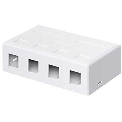 Goobay 79376 Alloggiamento Vuoto Keystone per Porta 4