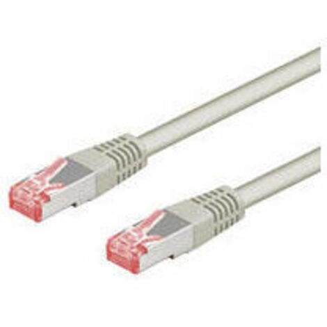 Goobay 93571 cable de red Gris 3 m Cat6 S/FTP (S-STP)